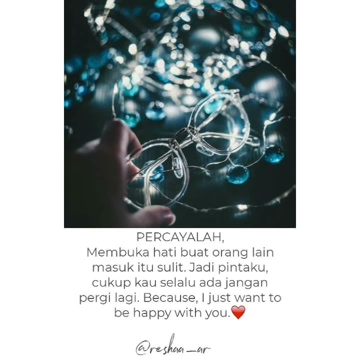 Literasi romantis 30detik story whatsaap