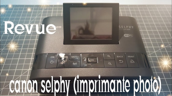 Test de l'imprimante photo Canon Selphy CP1200