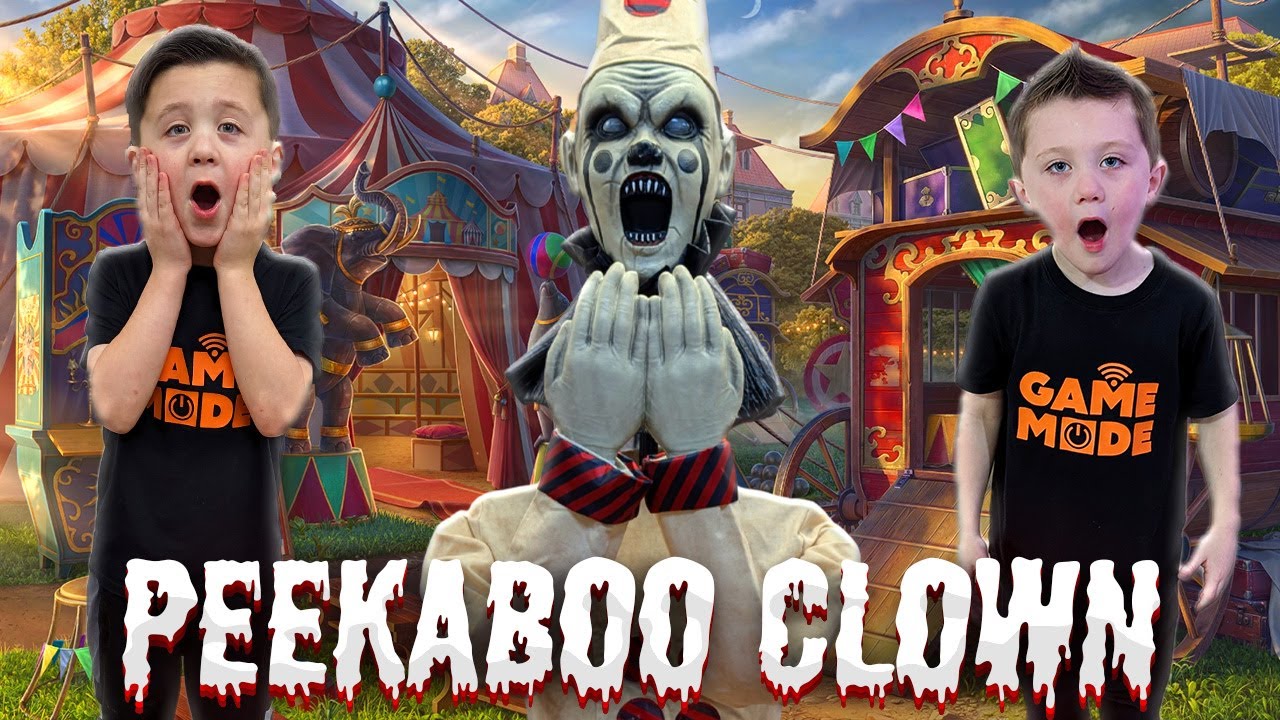 Peek-A-Boo Vintage Clown Lowes Halloween 2025 | Unbox Setup Halloween Animatronic | Clown