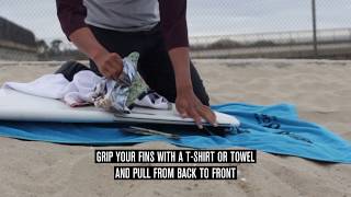 HURLEY SURF CLUB KEYS | GETTING YOUR FINS OUT