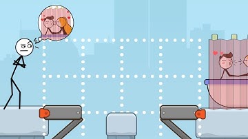 Bridge Puzzle - Stickman Funny Game - Gameplay Walkthrough Level 1-30 (Weegoon)