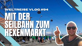 Mit Der Seilbahn Auf Den Hexenmarkt - La Paz Teleférico - Bolivien