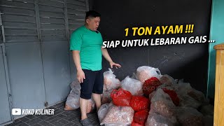 RELA KEHILANGAN OMSET DEMI BIKIN BUMBU !!! 1 TON AYAM SIAP MELAYANI ANDA...