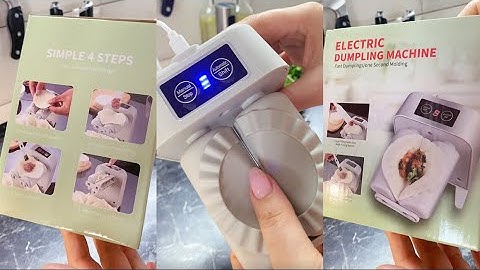 Is it worth buying an electric dumpling maker? A full review ‼️ #cookingideas #cooking #easyrecipe