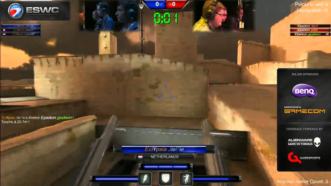 EclYpsia vs. Planet Xpress - group stage - ESWC 2012 Grand Finals