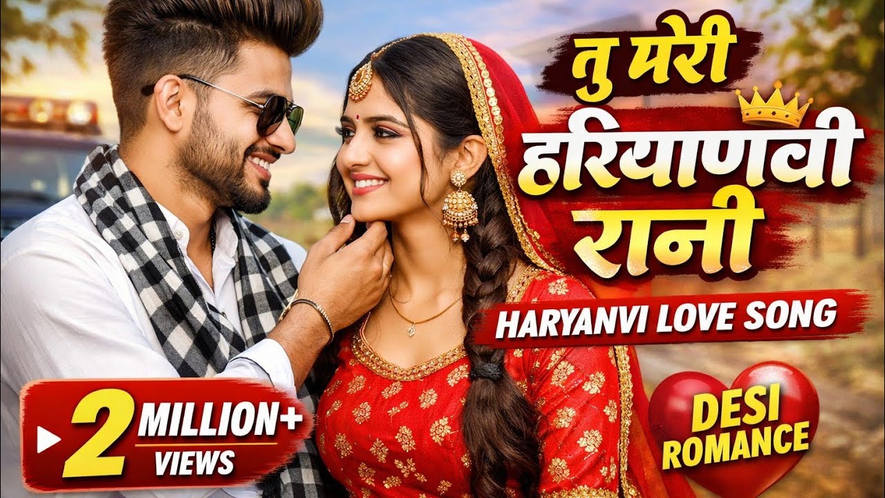 तू मेरी हरियाणवी रानी 👑 | New Haryanvi Love Song 2026 | Desi Romantic Lyrics Song | Haryanvi Munda