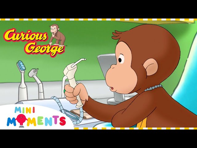 George Explores the Dentist 🦷 | Curious George | Compilation | Mini Moments class=