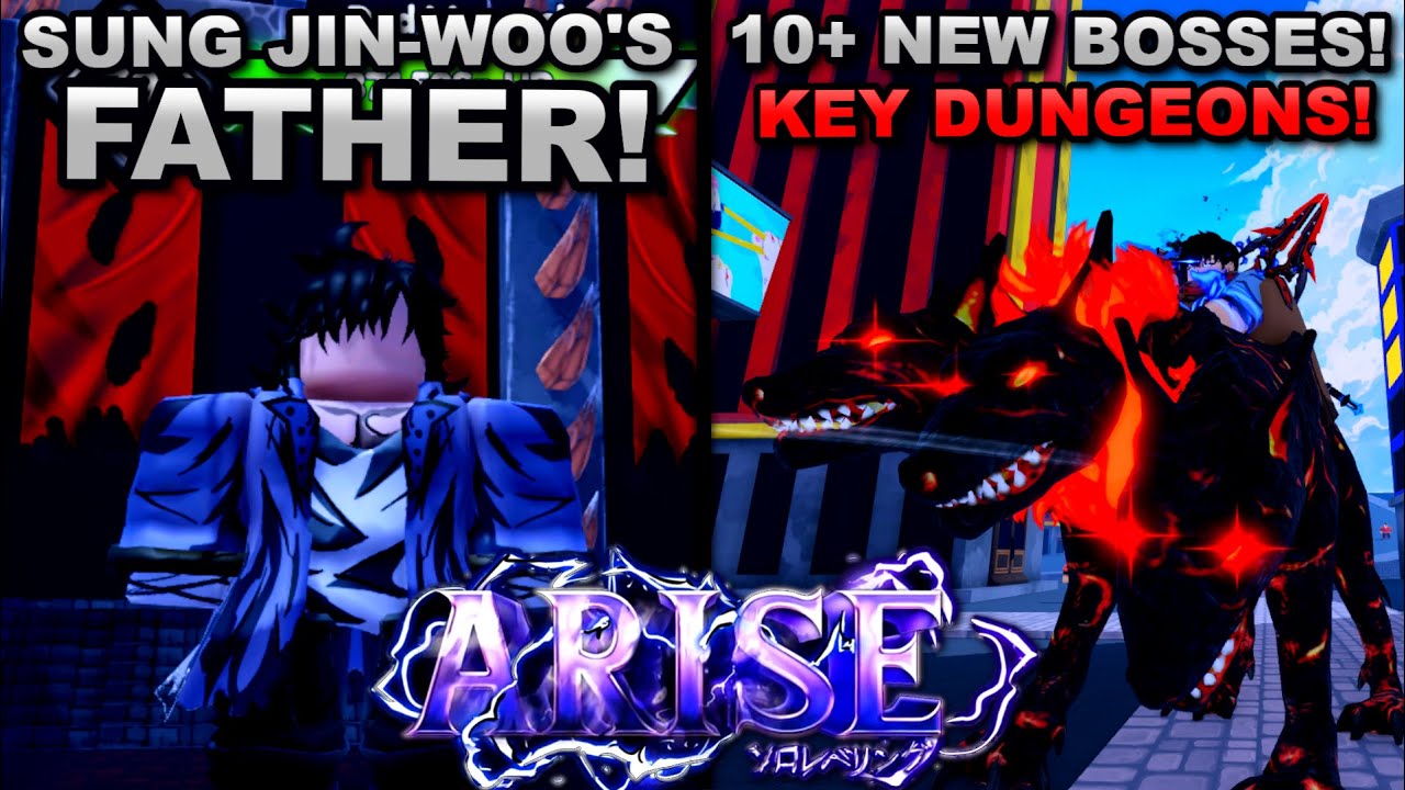 Fighting The Strongest Dungeon Bosses In Roblox Arise Crossover... Here