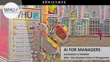 Machine Learning, Artificial Intelligence (AI) and Big Data | Alexander Hendorf Live at WHU