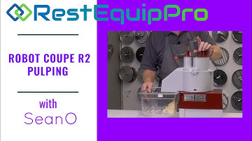 Robot Coupe R2 Pulping