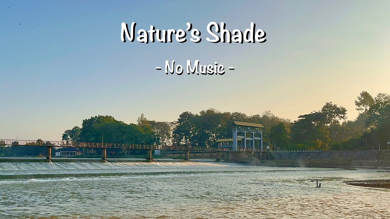 Irrigation Weir in Ping River,  Chiang Mai, Thailand