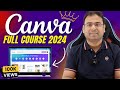 Master canva in single full tutorial  ai tools   canva full course