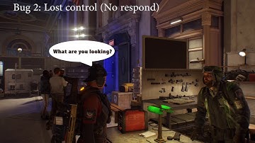 Tom Clancys The Division 1.4 Bugs