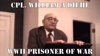 Bill Diehl Wwii Prisoner Of War