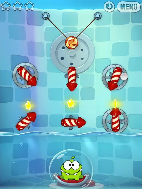 Cut the Rope: Experiments Level 5: Bath Time 3 Stars Walkthrough - video  Dailymotion