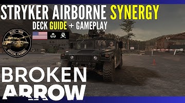 Stryker Airborne Synergy | Deck Guide + Gameplay | Broken Arrow