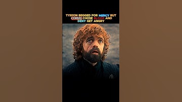 Tyrion begged for mercy, but Cersei chose blood🥶🐉🔥#edit #got #gameofthrones #like #share