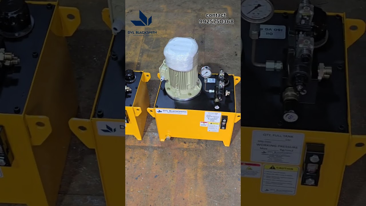 2HP|| 3HP|| 5HP|| HYDRAULIC POWER PACK UNIT || HYDRAULIC TANK