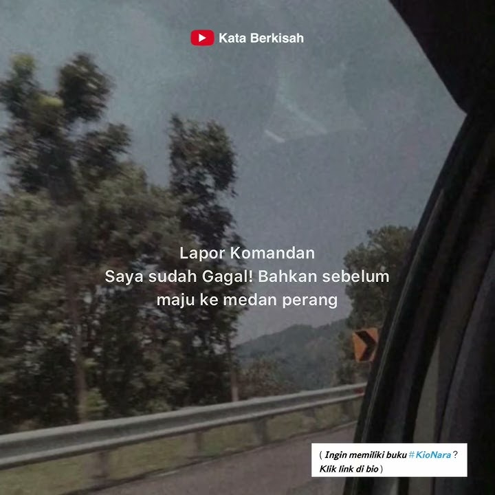 Lapor Komandan! Aku gagal mendapatkan dia! - STORY WA