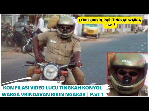 VIDEO LUCU BIKIN NGAKAK TINGKAH KONYOL WARGA VRINDAVAN | part 1 #videolucudanviral #videolucuterbaru