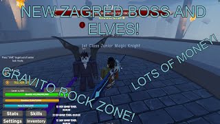 New Zagred Boss and Elves! (LOTS OF MONEY) | Black Clover Kingdom Grimshot Roblox