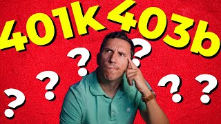 401k vs 403b  What's the difference between a 401k and 403b?