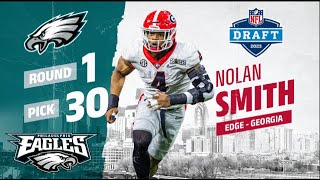 Get to know new Eagles EDGE/OLB Nolan Smith I In-Depth Analysis & Breakdown
