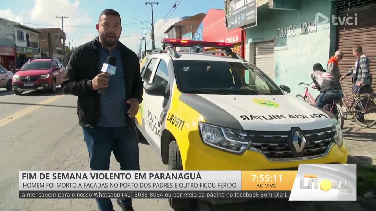 HOMICÍDIO NO BAIRRO PORTO DOS PADRES
