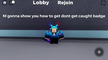 How to get don’t get caught badge- roblox piggy roleplay