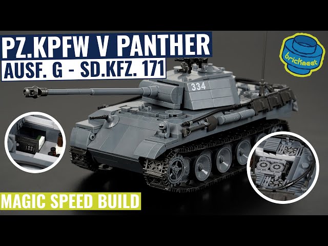 New Panther with Built Engine u0026 More Interior - QuanGuan 100246 (Speed Build Review) class=