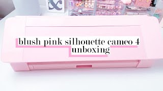 Blush Pink Silhouette Cameo 4 Unboxing