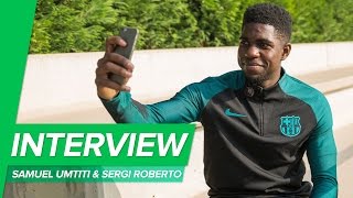 Nike Magista Obra II training event with FC Barcelona players Sergi Roberto and Samuel Umtiti screenshot 2