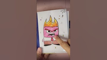 Inside Out 2 Halloween Squishy Game Book #insideout2 #gamebook #papercraft  #squishy #paperdiy #diy