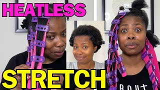 The Best No-Heat Method For Stretching Natural Hair!