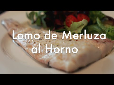 Merluza de dieta al horno