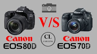 Canon EOS 80D VS Canon EOS 70D