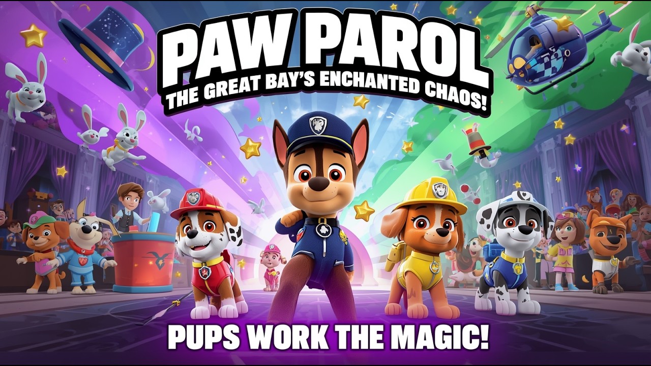 PAW Patrol - The Great Magic Mishap (Adventure Bay's Illusionary Incident!)