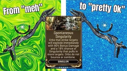 Warframe - Synoid Simulor Showcase (w/ Spontaneous Singularity Mod) 2025