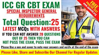 ICC GR Exam Questions And Answers
