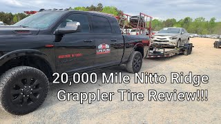 20k miles Nitto Ridge Grappler Tire Review | 2500 Ram Mega Cab Limited by Live Your Free 2,028 views 2 years ago 4 minutes, 21 seconds