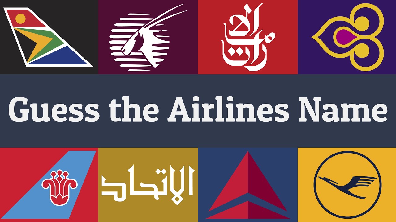 Guess the Airline Name by its Logo Airline Logo Quiz How many do you know? Quiz Tank YouTube