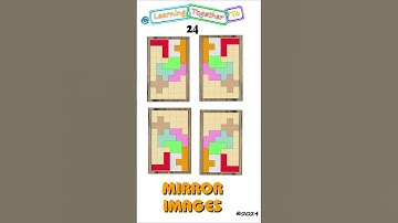Four Faces #24 (Mirror Images) Pentominoes Math Puzzle #mathchallenge #Shorts #puzzlegame