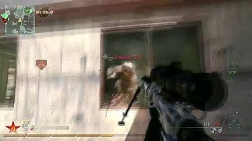 Epic MW2 Noscope Fail.. would have been beast though