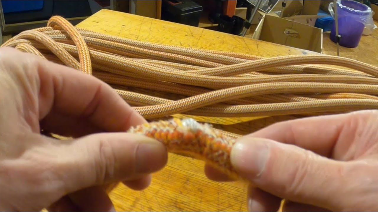 Why i retire a climbing rope (gymrope), just what i do, do yourself