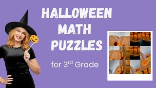 Halloween Math Puzzles for 3rd Grade | Addition & Subtraction Practice