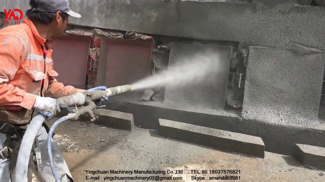 Cement Plastering Tools Plastering Machine Price Working Video - YouTube