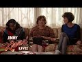 Jimmy Kimmel & Cousin Sal Prank Aunt Chippy on TV Show Set