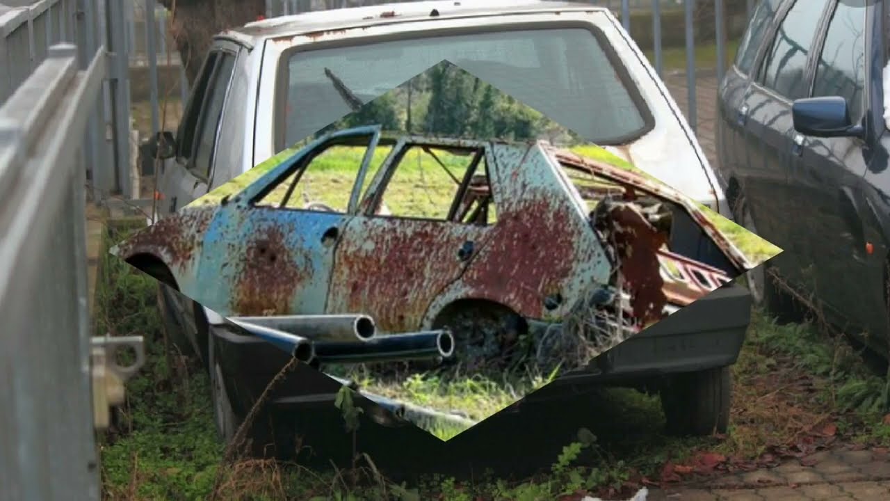 Fiat Ritmo abbandonate in Italia 🚗🇮🇹