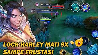 EUDORA MODE SEMAK‼️LOCK HARLEY SAMPE PHOBIA MATI 9X SI PALING JAGO SAMPE KESAL‼️- MLBB