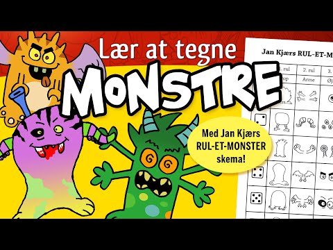 Video: Hvordan Man Lærer At Tegne Monstre